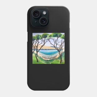 Kanuka framed Omapere Phone Case