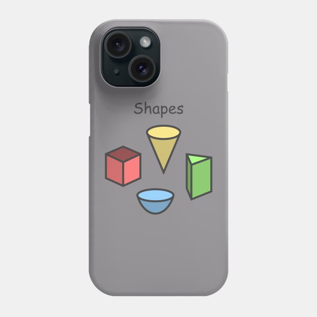 Simple Shapes Phone Case by Tatsu_chan