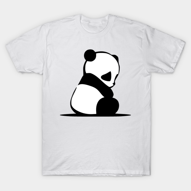 ozon Onvoorziene omstandigheden Kaal Baby Panda Silhouette Kawaii Art Logo - Baby Panda - T-Shirt | TeePublic