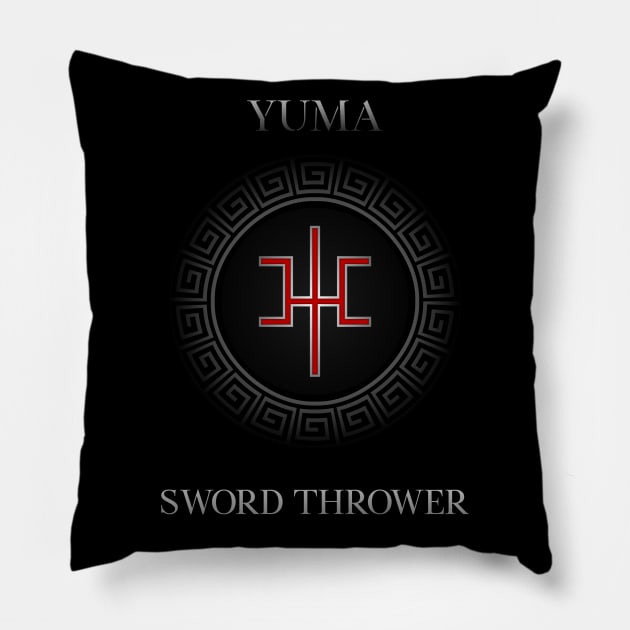 YUMA Pillow by Gantahat62 Productions