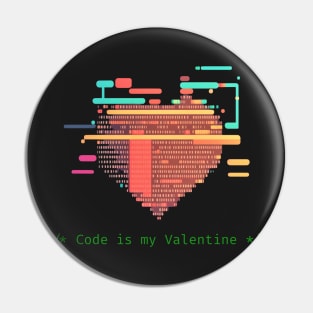 Code is my Valentine - V2 Pin