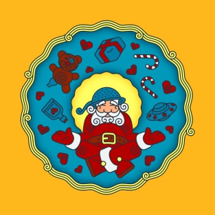 Pastafarian Santa T-Shirt