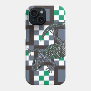 Modern Decorated Gecko Phone Case