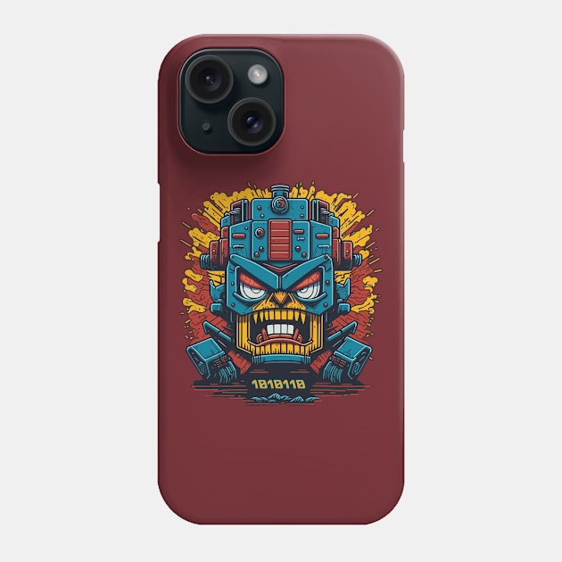 Another Angry Robot Phone Case by Stuttgart Sticker Company