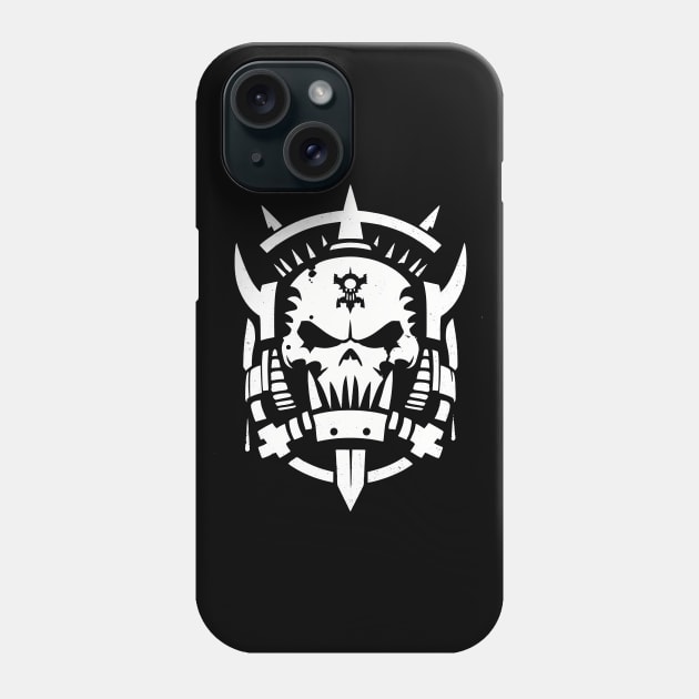 Ork Icon Phone Case by TaevasDesign