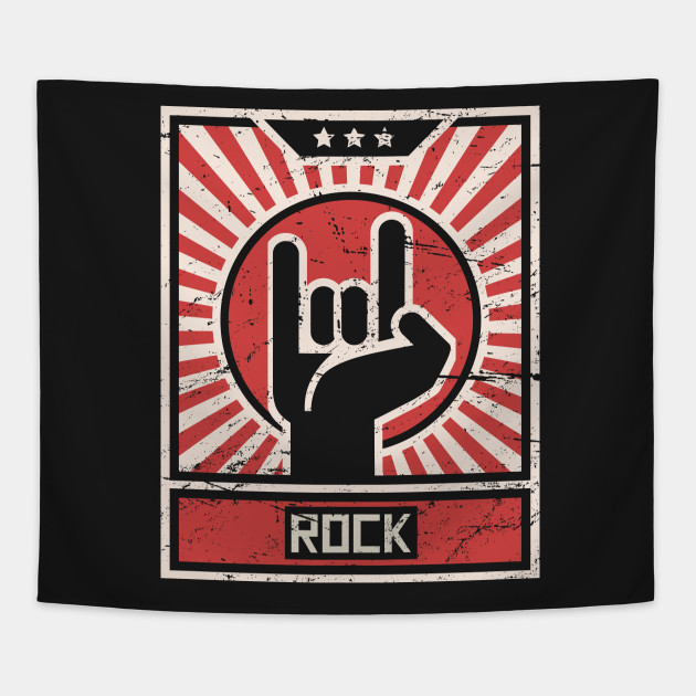 Rock | Punk Rock Propaganda Poster