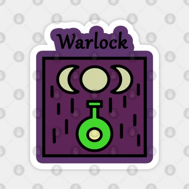 Warlock Magnet by TaliDe