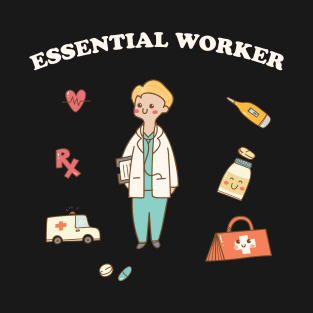 Essential Worker Kawaii T-Shirt