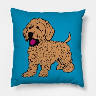 Golden Doodle Pillow