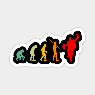 Evolution Apéro drôle cadeau Homme Magnet