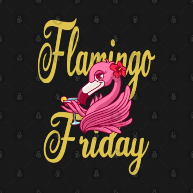 Flamingo Friday by FromBerlinGift