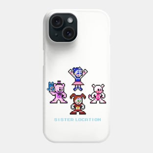 8-Bit Sister Location (Five Nights at Freddy's) Phone Case