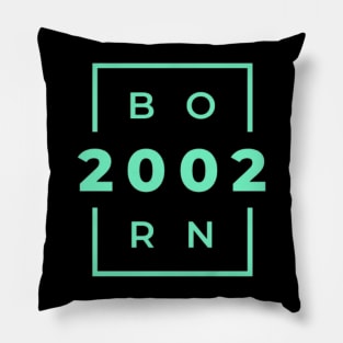 Legends Born In 2002 Pillow