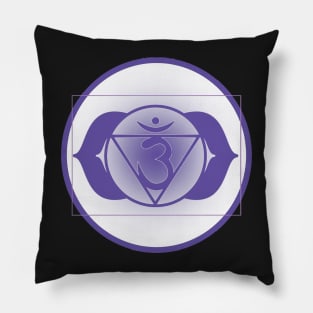 Open up your Third-Eye Chakra- Light Purple Pillow