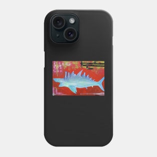 Megalodon Metropolis Phone Case