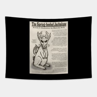 Spring-Heeled Jackalope Tapestry