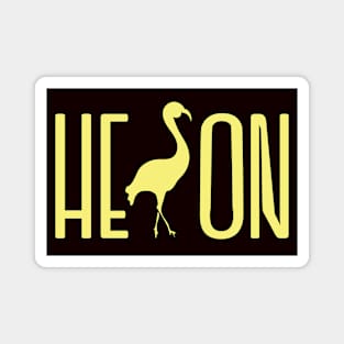 Heron Bird design Magnet