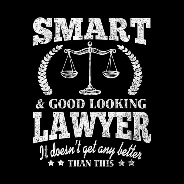 Funny Lawyer Law School Attorney Tee by Olegpavlovmmo