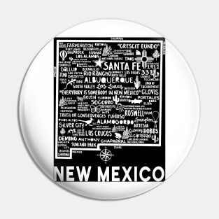 New Mexico Map Pin