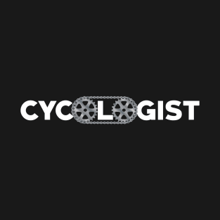 Cycologist Cyclist Road Funny Bike Gears T-Shirt