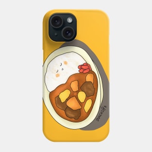 Delicious Japanese Curry with Rice Phone Case