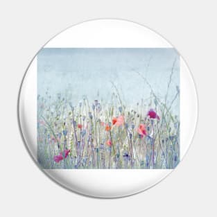 Poppy Field Pin