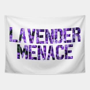 All Hail the LAVENDER MENACE! Tapestry