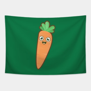 Kawaii Carrot Tapestry