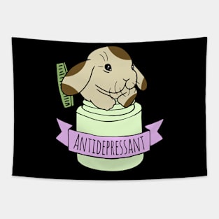 antidepressant bunny Tapestry