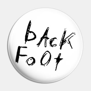 dark and gritty back foot text Pin