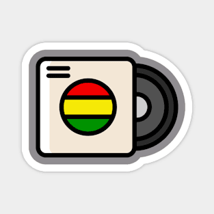 Vynil Reggae Magnet