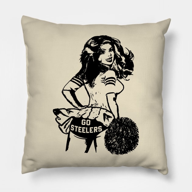 Go  Steelers Pillow by onimod