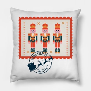 Christmas Soldiers: Vintage Style Pillow