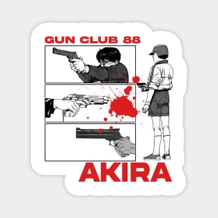 Gun club 88 akira Magnet