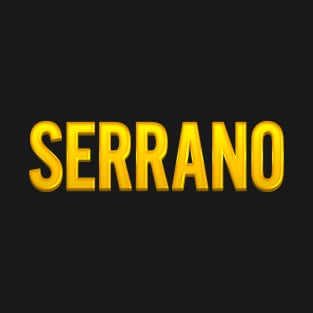 Serrano Family Name T-Shirt