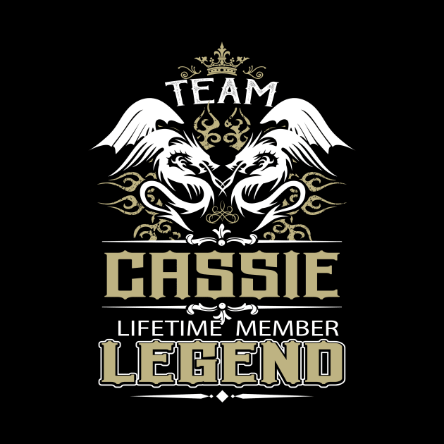 Cassie Name T Shirt - Another Celtic Legend Cassie Dragon Gift Item by yalytkinyq