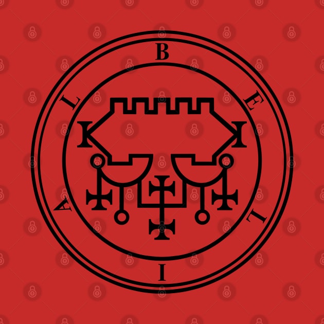 Seal of Belial or Sigil of Belial by OccultOmaStore