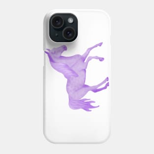 Purple horse Phone Case