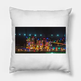 Canal Art Buckets ala fairy lights Pillow