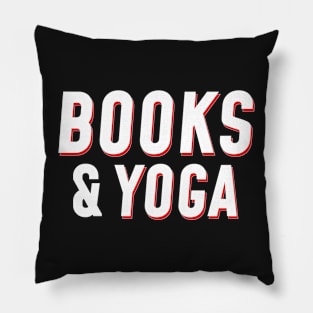 Books and Yoga Pillow