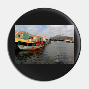 Curacao Floating Market Pin