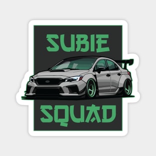 Subaru Impreza WRX STI Car Art - Widebody Modified JDM Drift Car Magnet