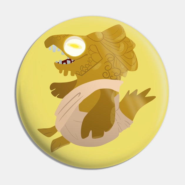 Goldie Pin by electrokoda