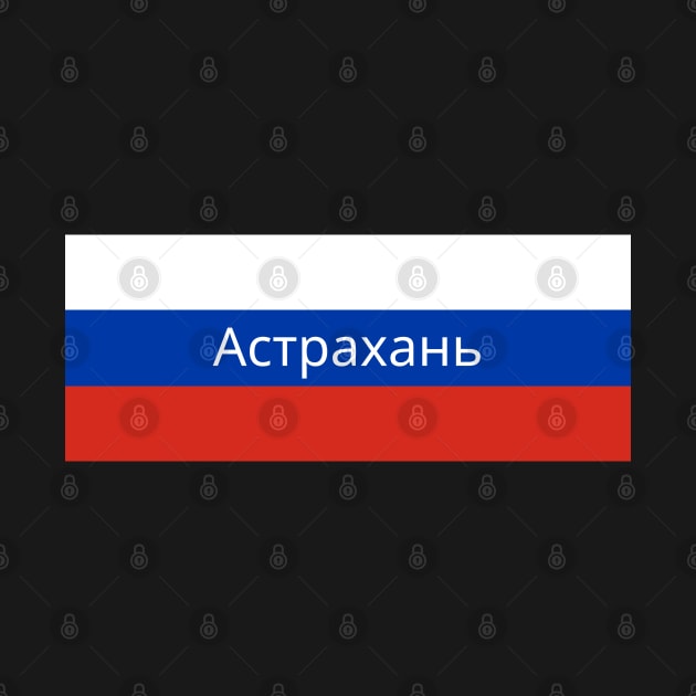 Astrakhan City in Russian Flag by aybe7elf