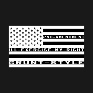 2ND Amendment American Flag T-Shirt