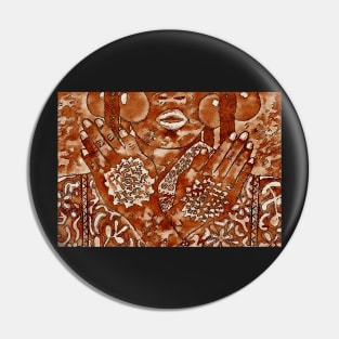 African Coffee Pin