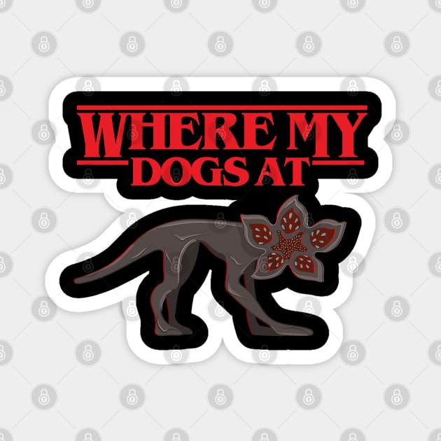 Stranger Things Demodog Magnet by Laura Contarino