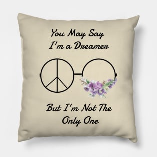 John Lennon Quote Pillow