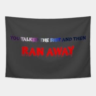 Ran Away Tapestry