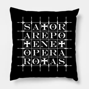 SATOR Square [WHITE] Pillow